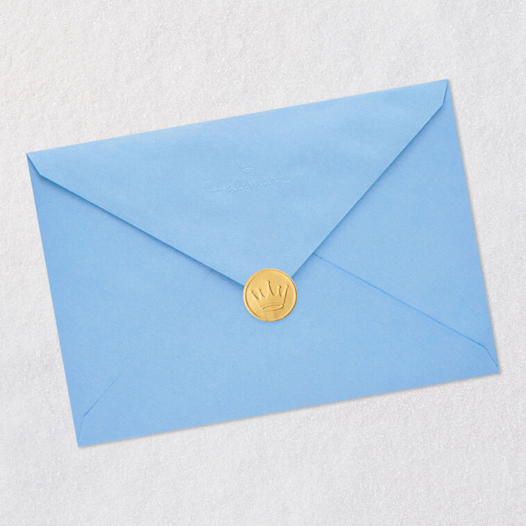 American Flag We Salute You Veterans Day Card for Dad Envelope Back with Seal image number 8