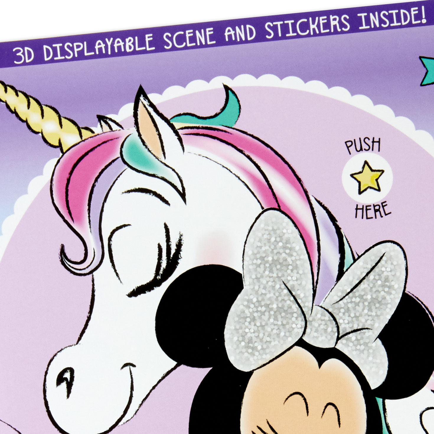 Disney Minnie Mouse Birthday Card for Girls Card Front Detail image number 5