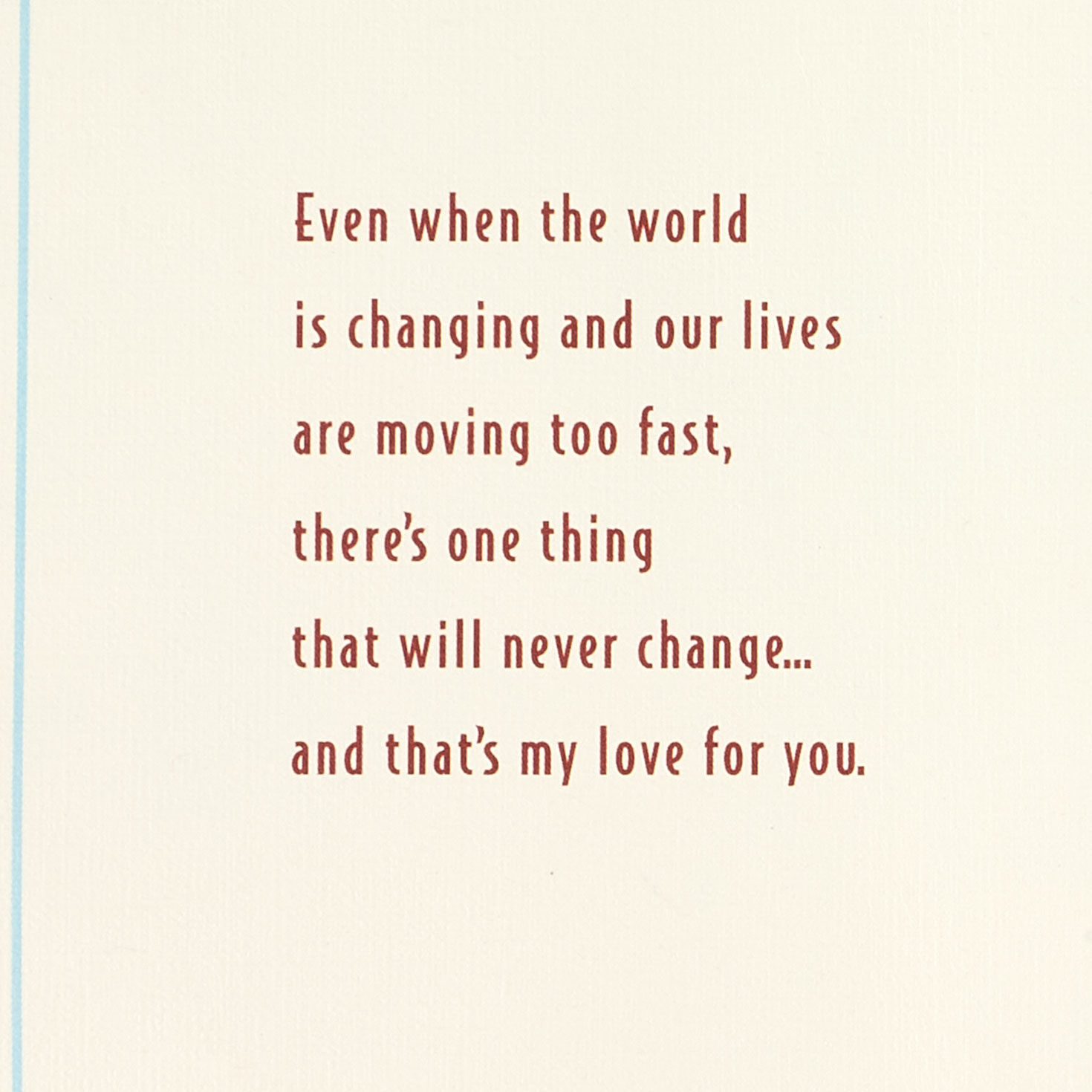 Red Heart Love Valentine's Day Card for Man sentiment image number 2