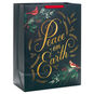 Peace on Earth Jumbo Christmas Gift Bag Back image number 6