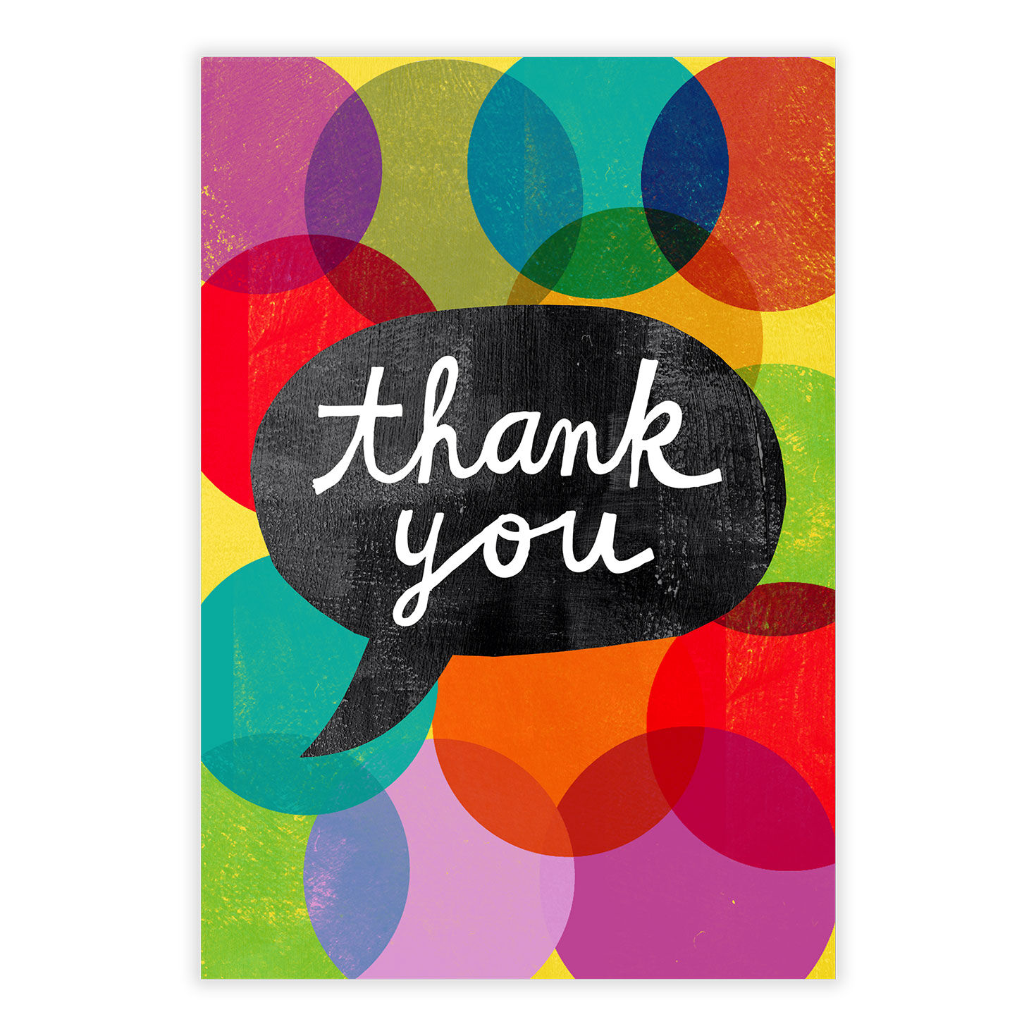 Word Bubble Thank-You eCard - eCards | Hallmark