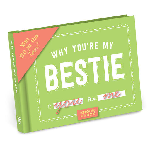 Why You're My Bestie Personalized Gift Book, 