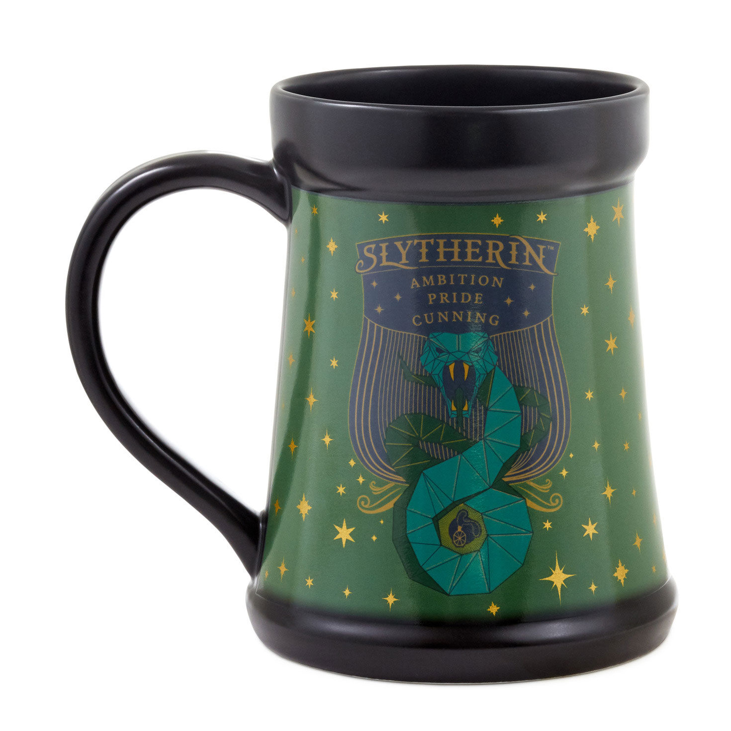 Stein-Shaped Slytherin Color-Changing Mug Back image number 3