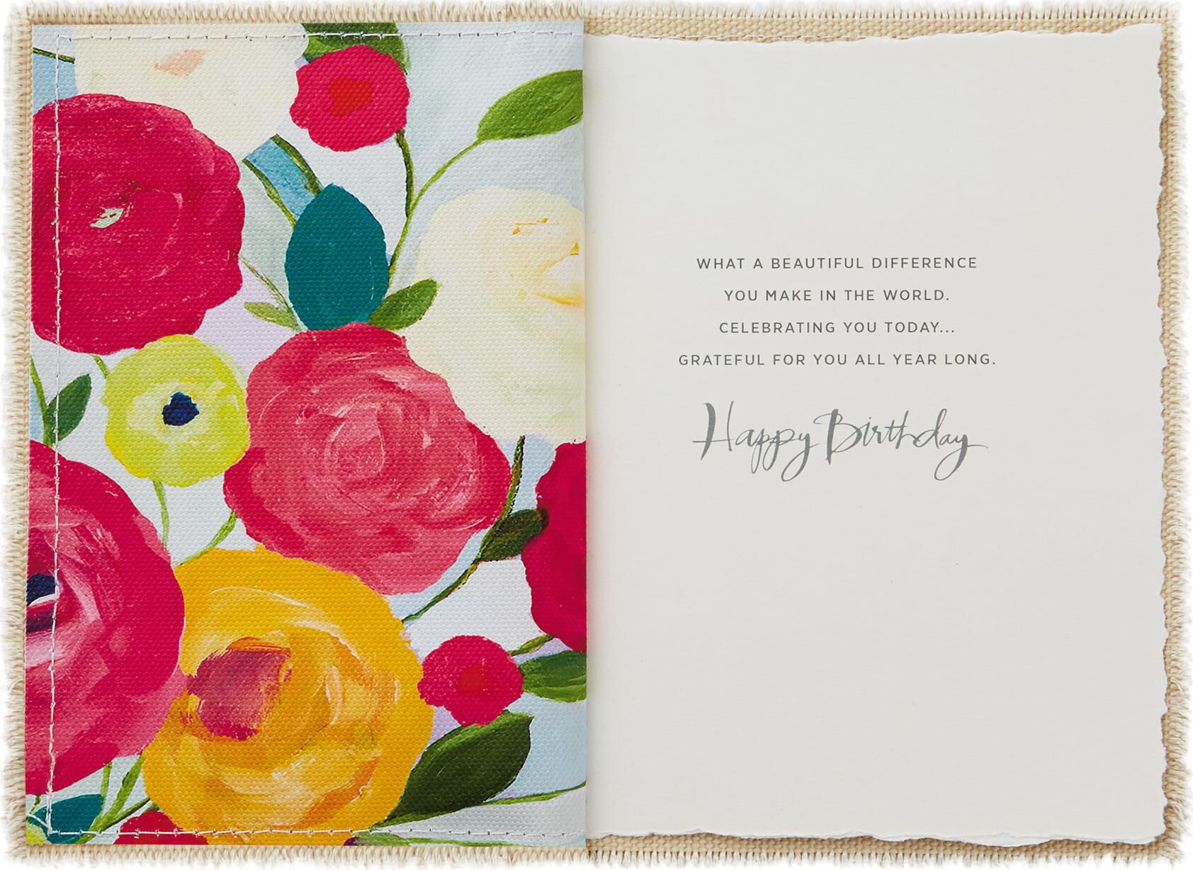 Celebrating You Birthday Card