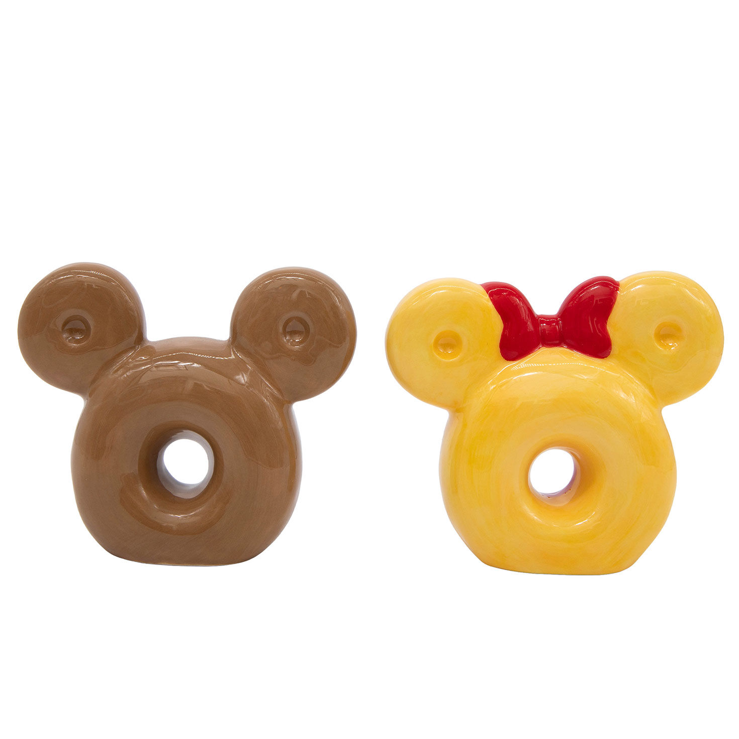 Mickey and Minnie Donut Salt and Pepper Set side image number 3