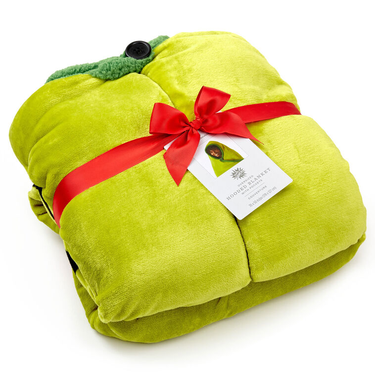 Seuss's How the Grinch Stole Christmas!™ Grinch Hooded Blanket