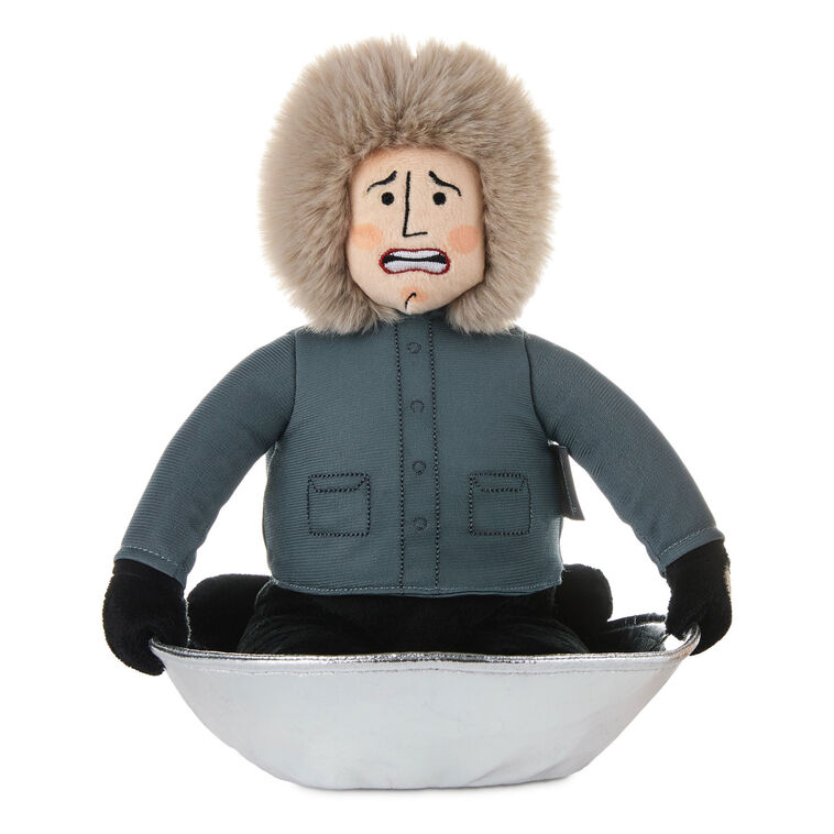 National Lampoon's Christmas Vacation™ Clark on Saucer Sled Plush With Sound and Motion