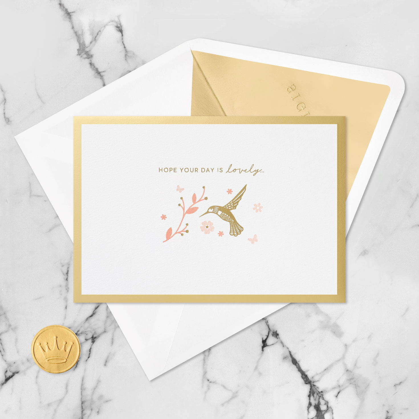Lovely Just Like You Hummingbird Pop-Up Birthday Card for only USD 12.99 | Hallmark