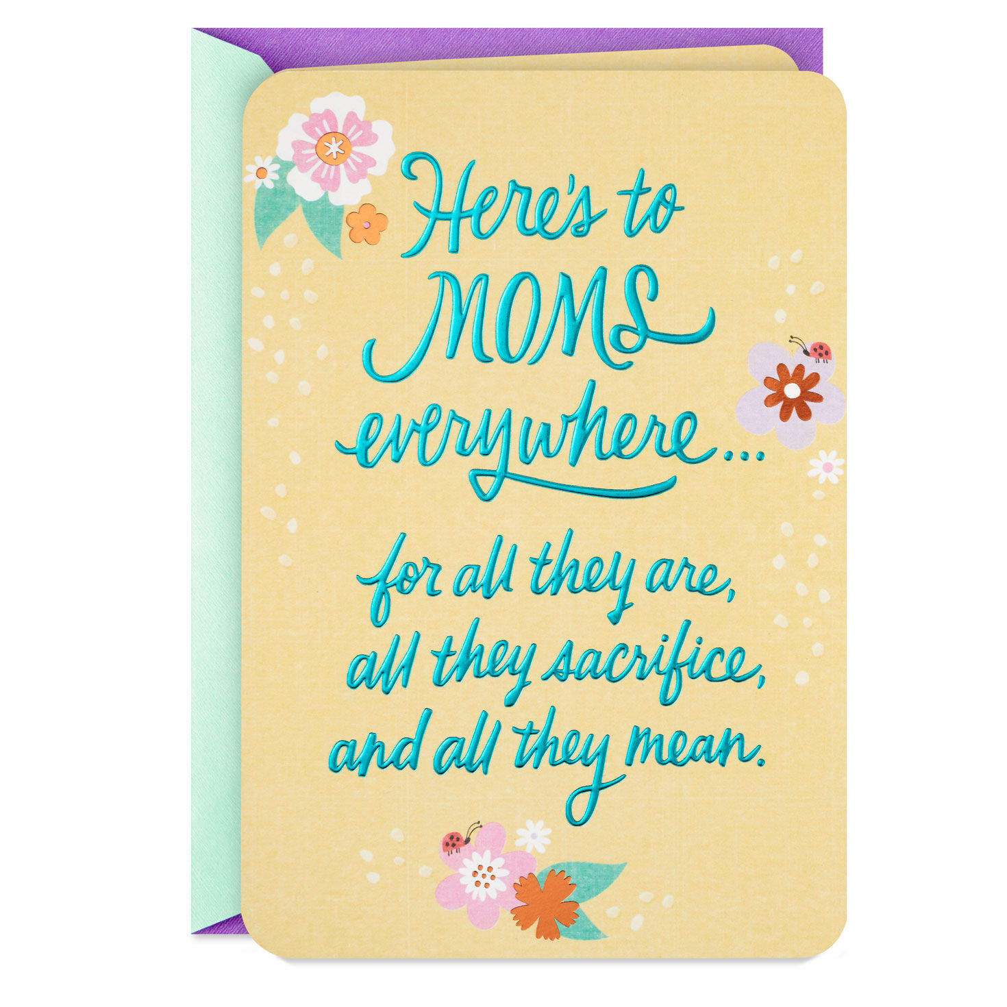 Here's to Moms Like You Mother's Day Card