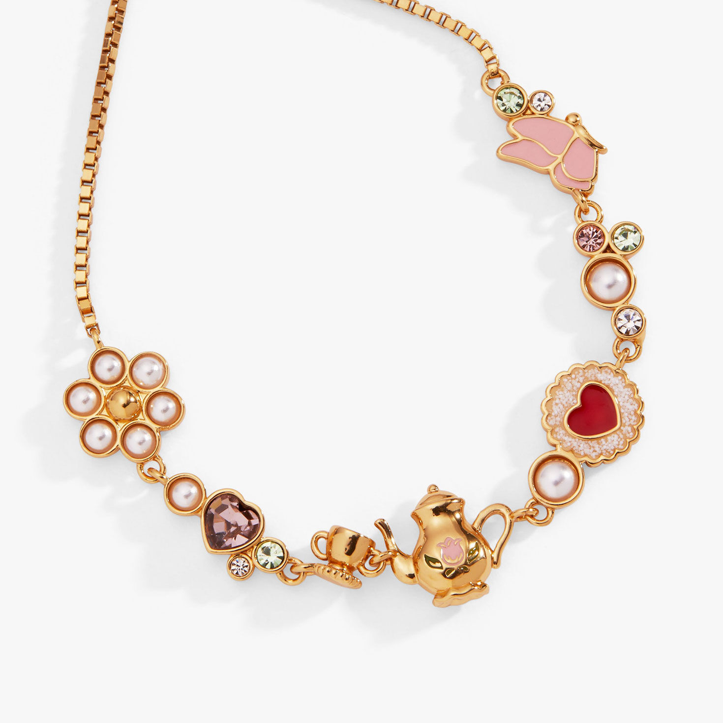 Alex And Ani Tea Party Bolo Bracelet upclose detail image number 3