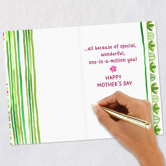 You Make the World a Happier Place Mother's Day Card From All of Us, , large image number 6