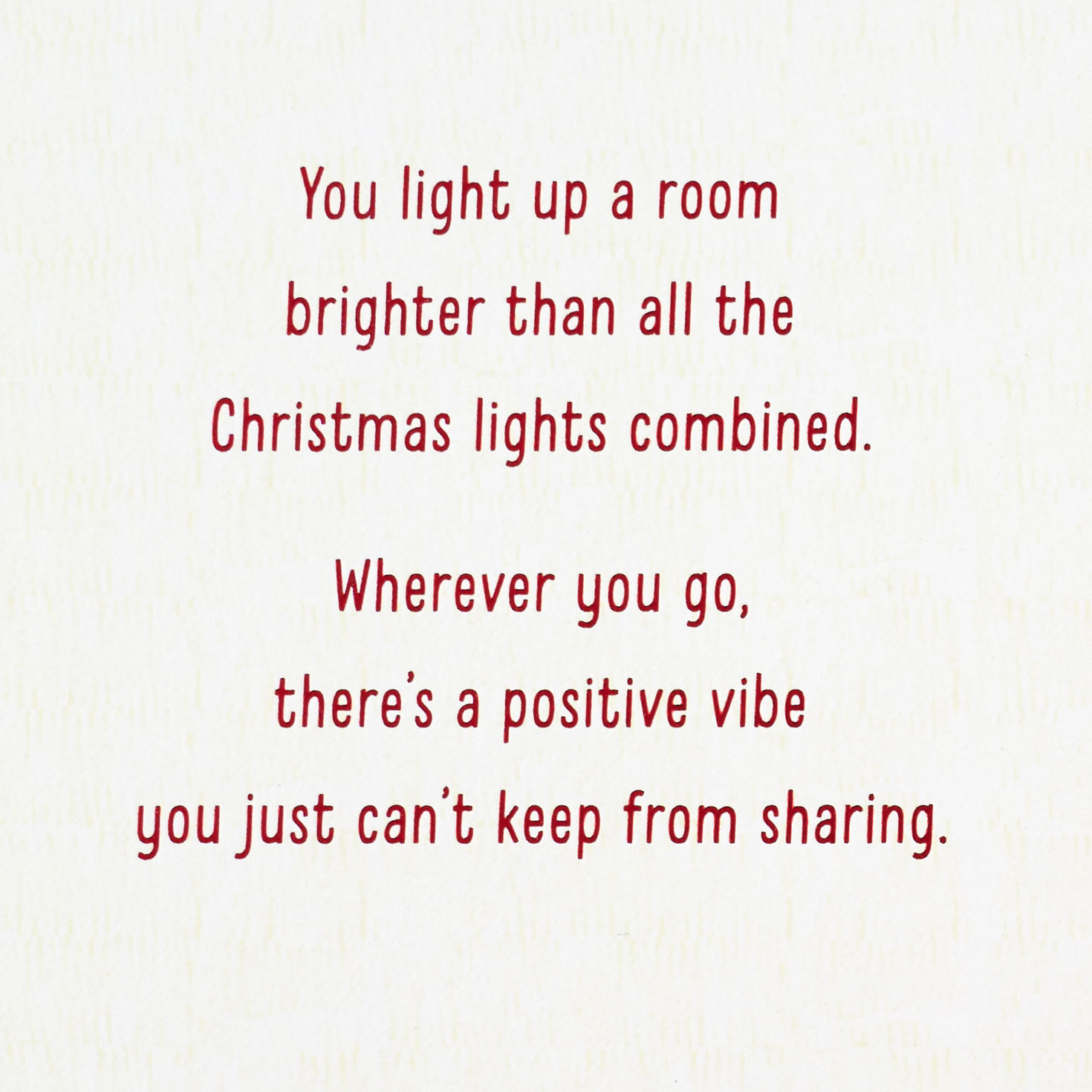 Girl Decorating Tree With Lights Christmas Card Sentiment image number 2