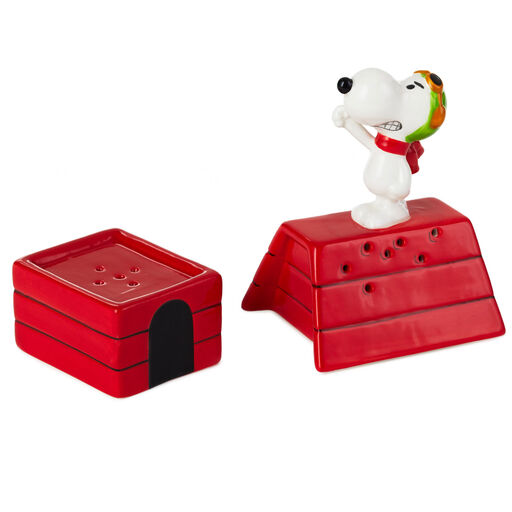Peanuts® Flying Ace Snoopy Stacked Salt and Pepper Shakers, Set of 2, 
