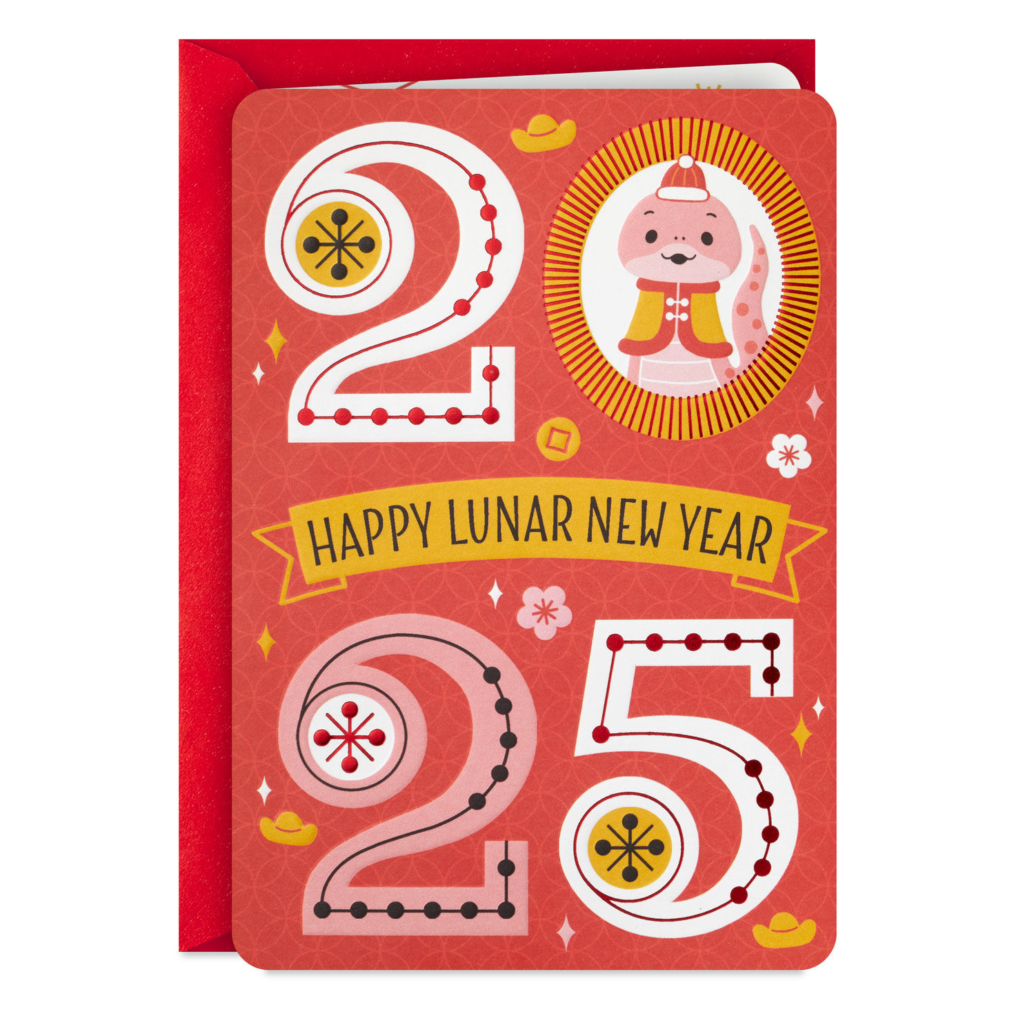 Happy Year of the Snake 2025 Chinese New Year Card - Greeting Cards |  Hallmark
