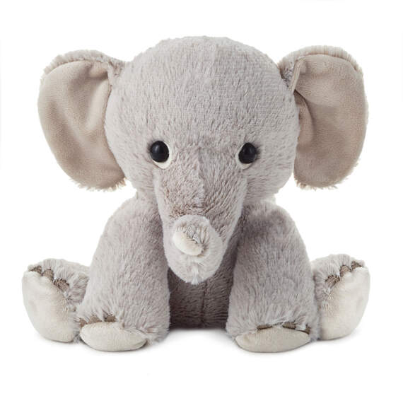 Baby Elephant Stuffed Animal, 8"