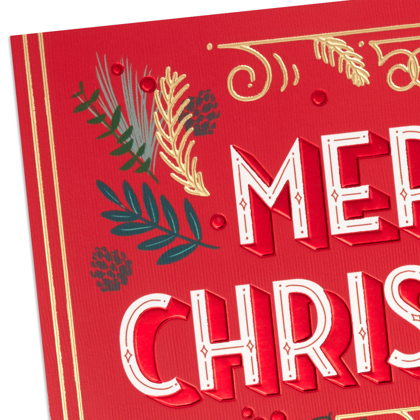 Retro Lettering Boxed Christmas Cards, Pack of 12 for only USD 17.49 | Hallmark