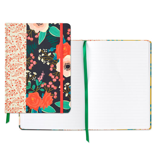 Mixed Floral Hardback Notebook, 