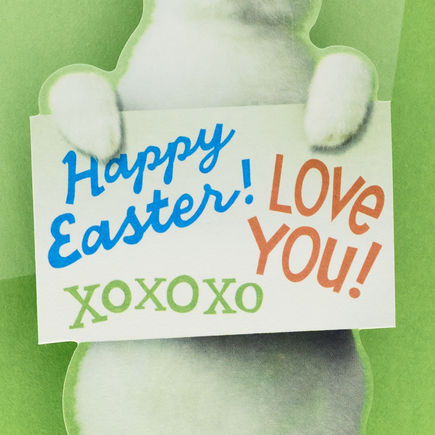 Green and Purple Lettering Gag Easter Card for Son Sentiment image number 2