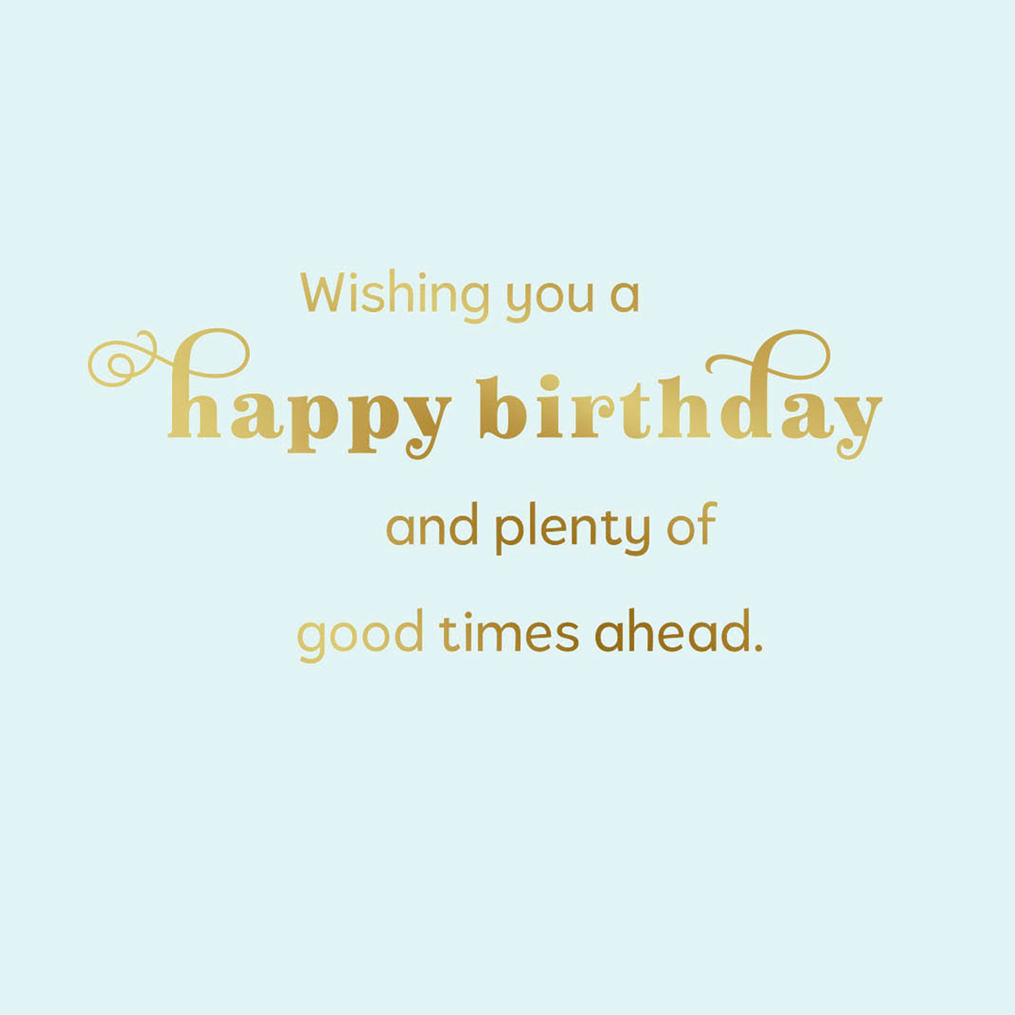 A Whole New Year of You Gift Card Greeting Birthday Card, , large image number 2