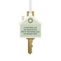 New Home Key Personalized Christmas Ornament  image number 1