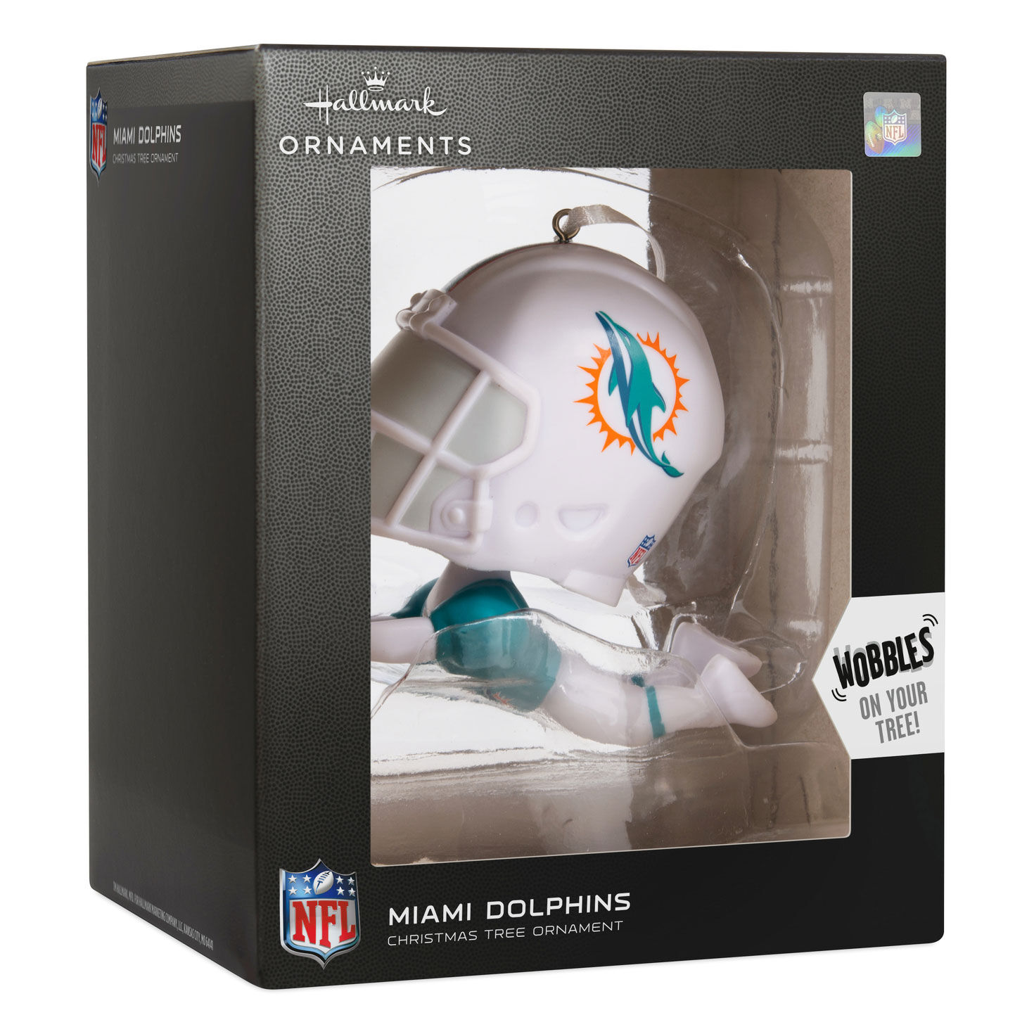 NFL Miami Dolphins Bouncing Buddy Hallmark Ornament, , large image number 4