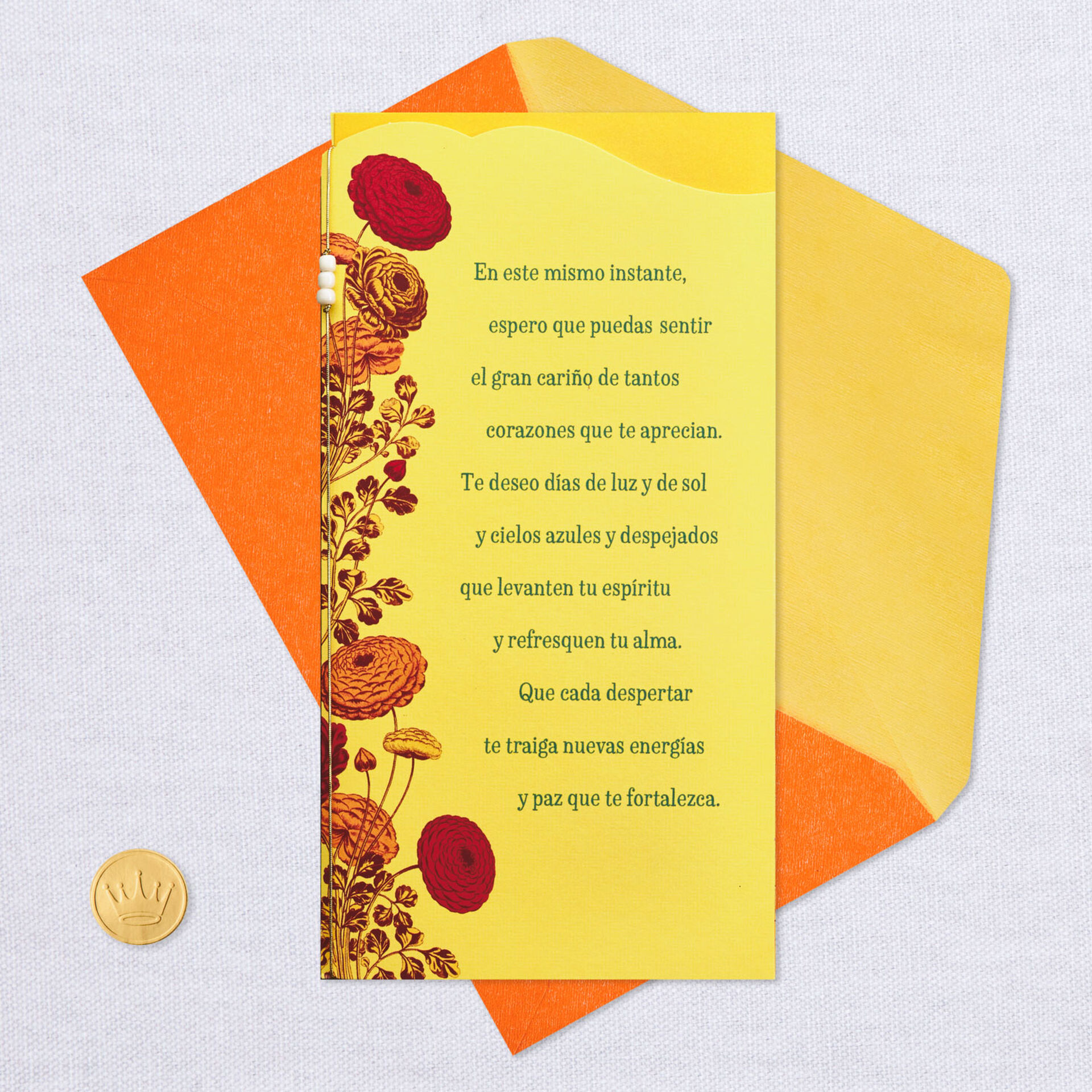 Warmth And Caring Spanish Language Encouragement Card Greeting Cards Hallmark