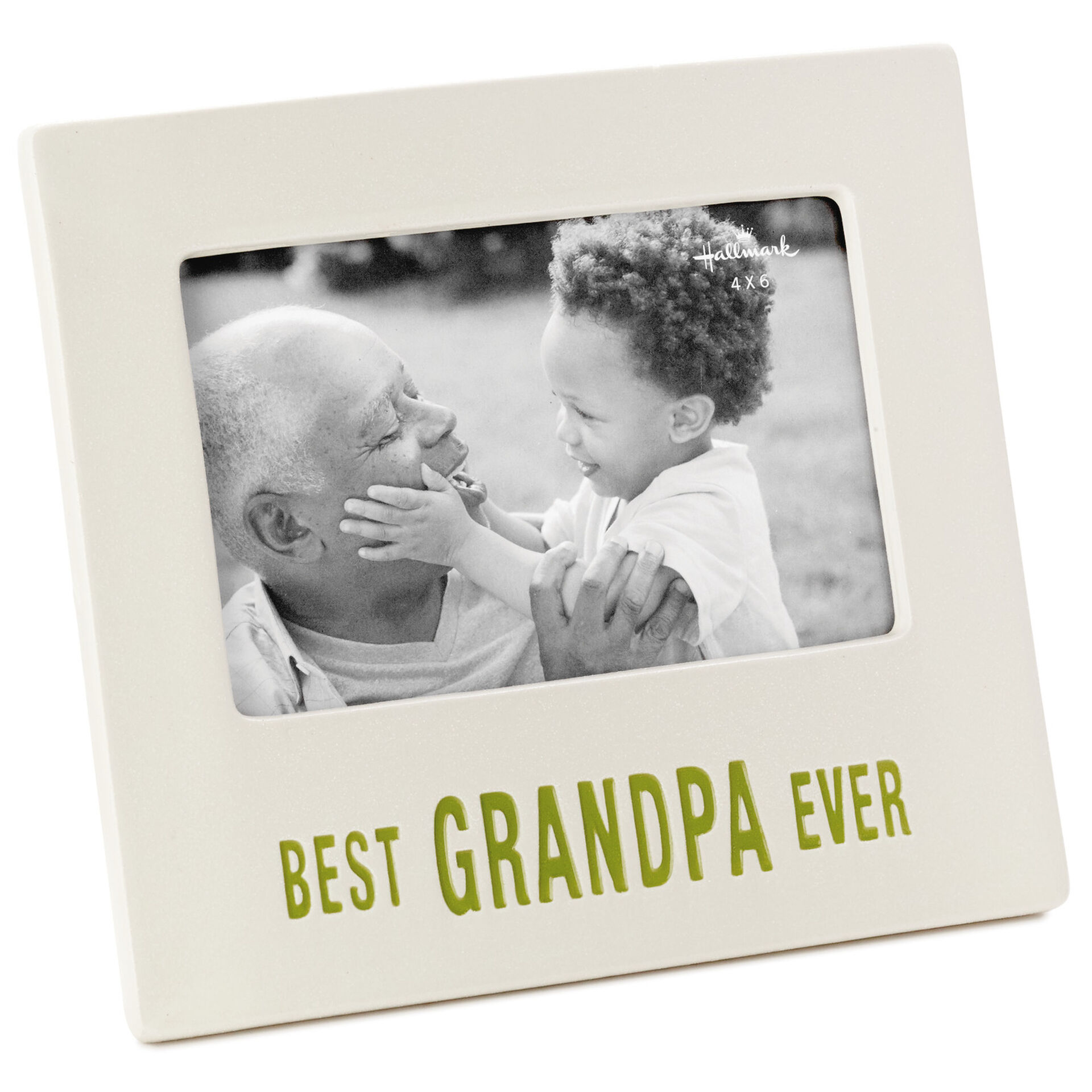 Best Grandpa Ever Ceramic Picture Frame, 4x6 Picture Frames Hallmark