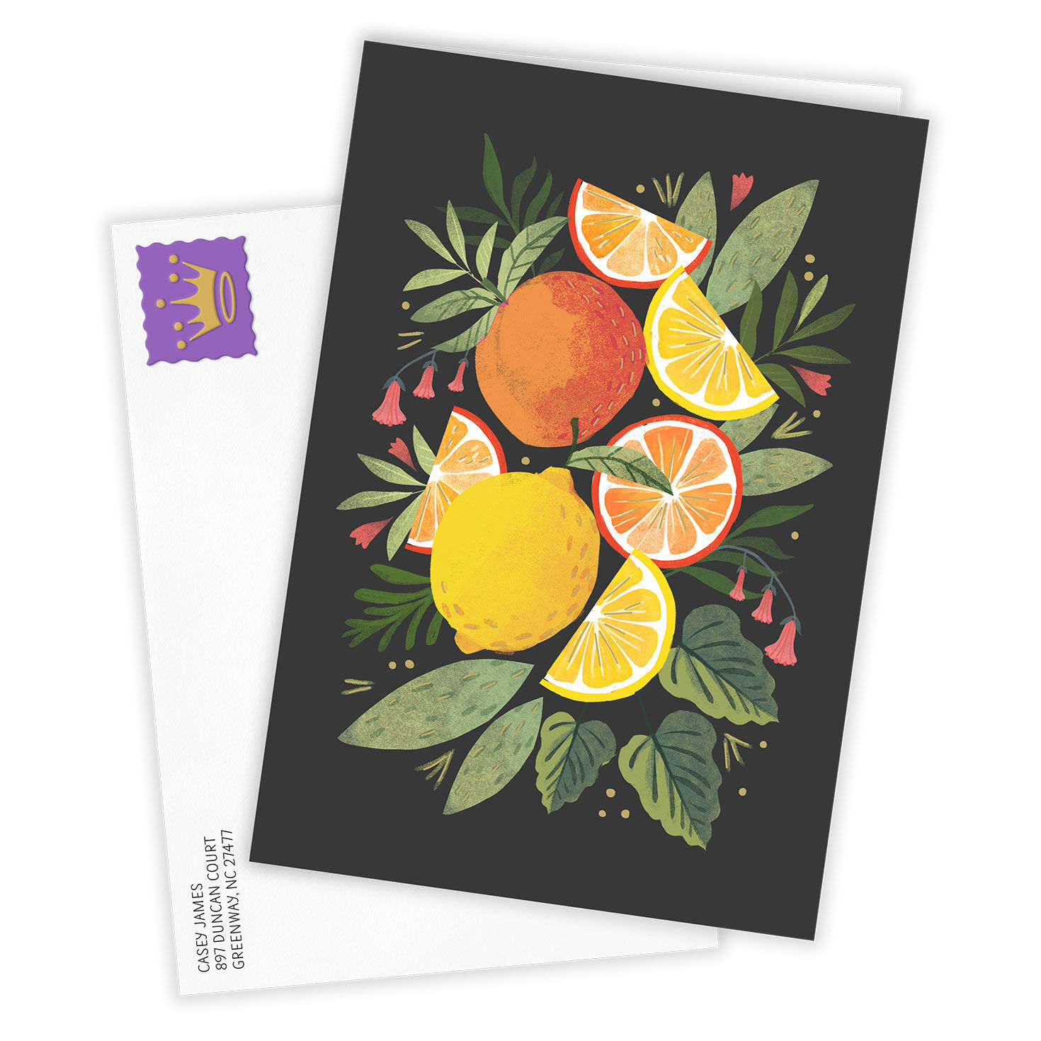 Oranges and Lemons Photo Card, , large image number 2