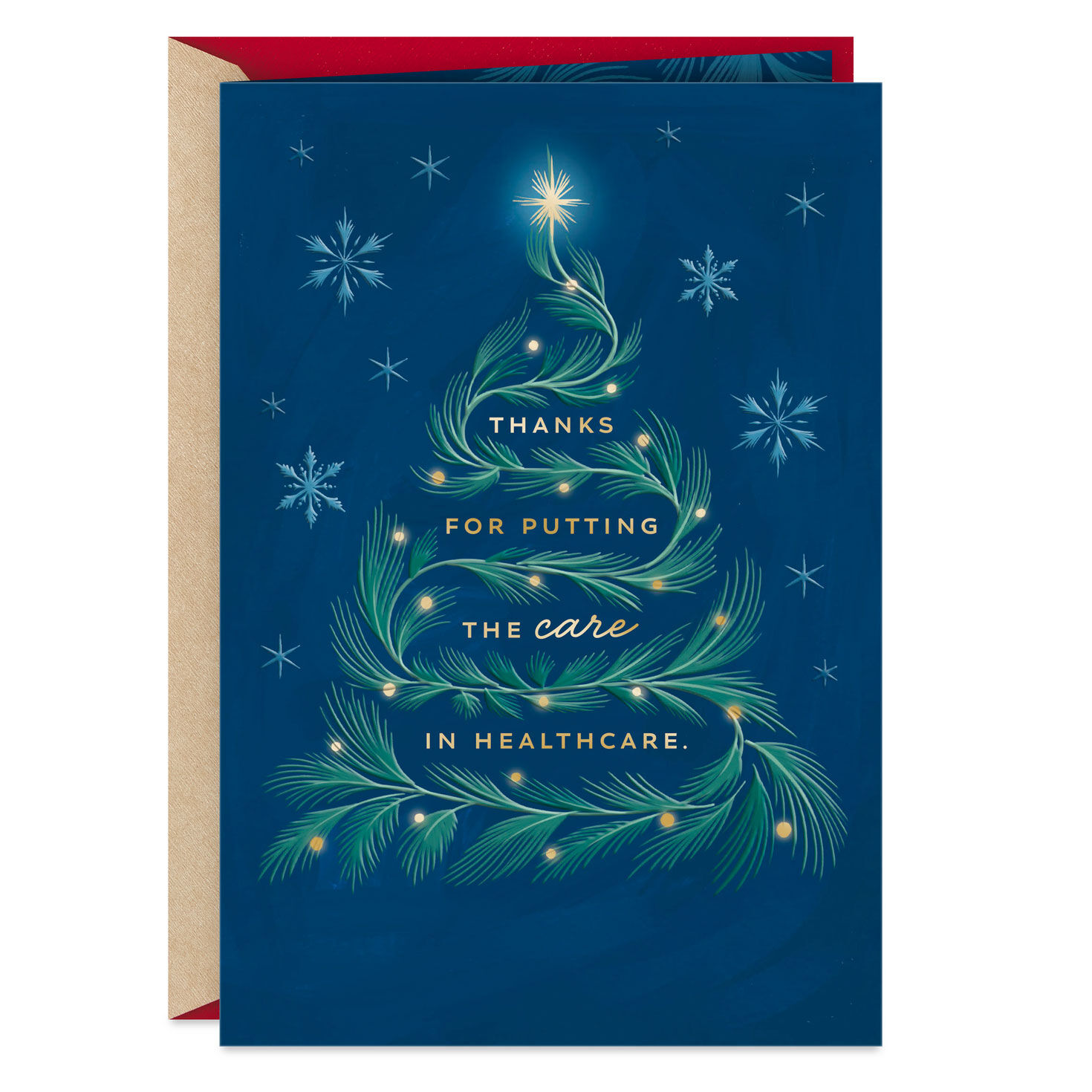 You Make All the Difference Christmas Card for Healthcare Worker