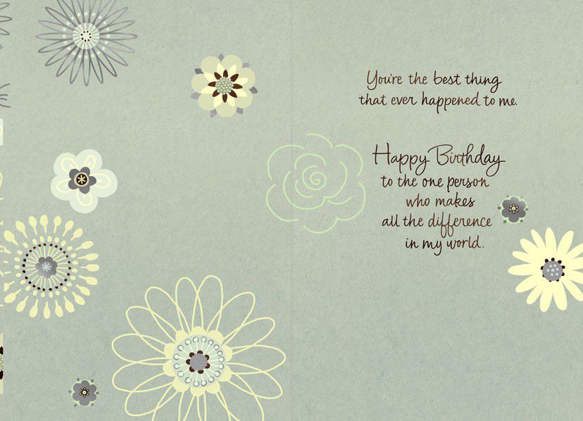 Sweet in Sweetheart Love Birthday Card