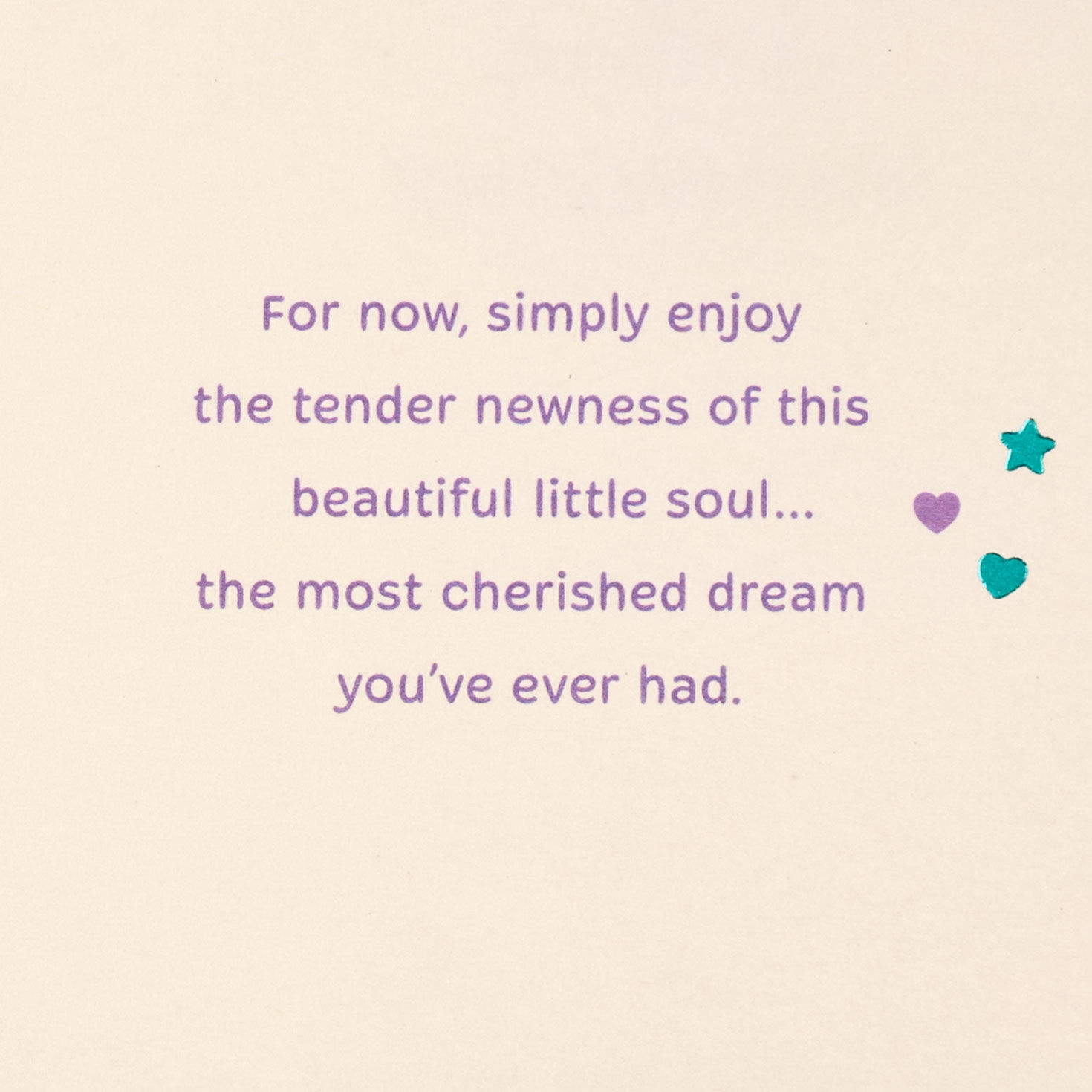 Hands Holding Baby Feet New Baby Card Sentiment image number 3