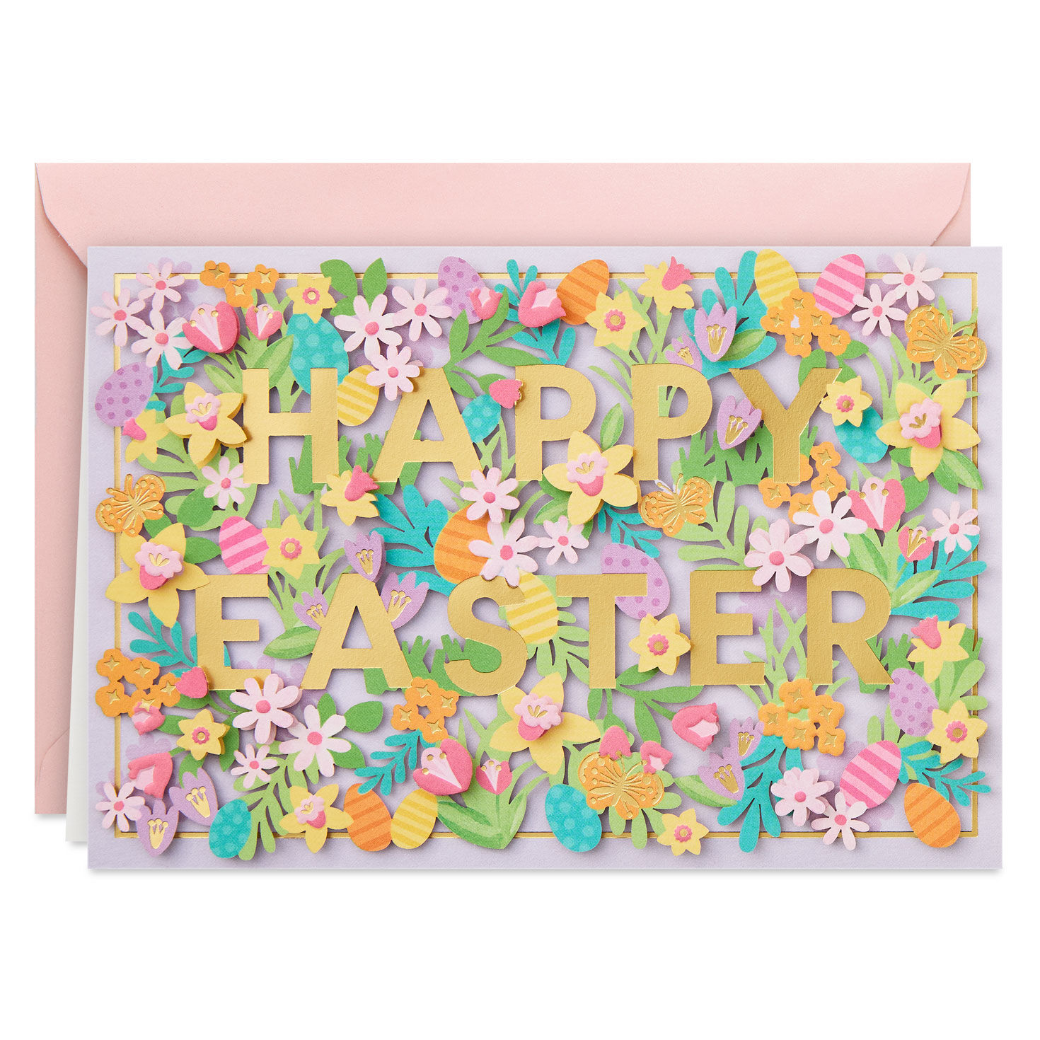 Wishing You Happiness Easter Card