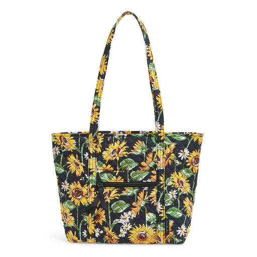 Vera Bradley Small Vera Tote in Sunflowers, 