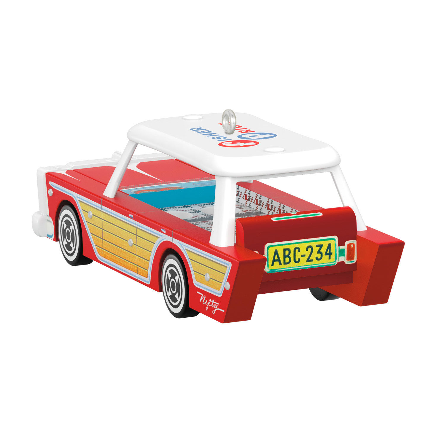 Fisher Price Nifty Station Wagon Ornament Keepsake Ornaments Hallmark