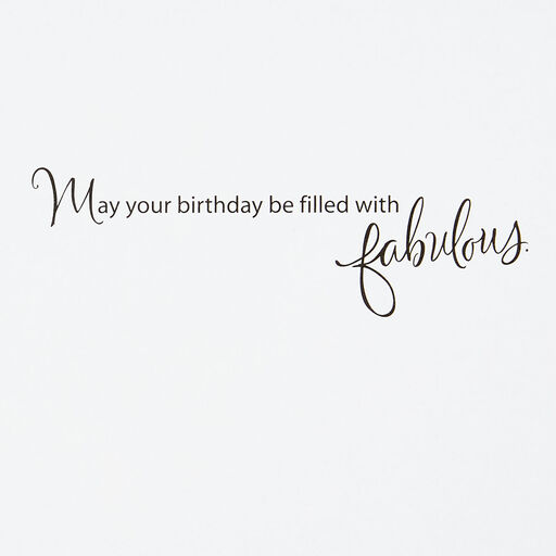 UNICEF Fabulous Birthday Card With Bracelet for Her, 