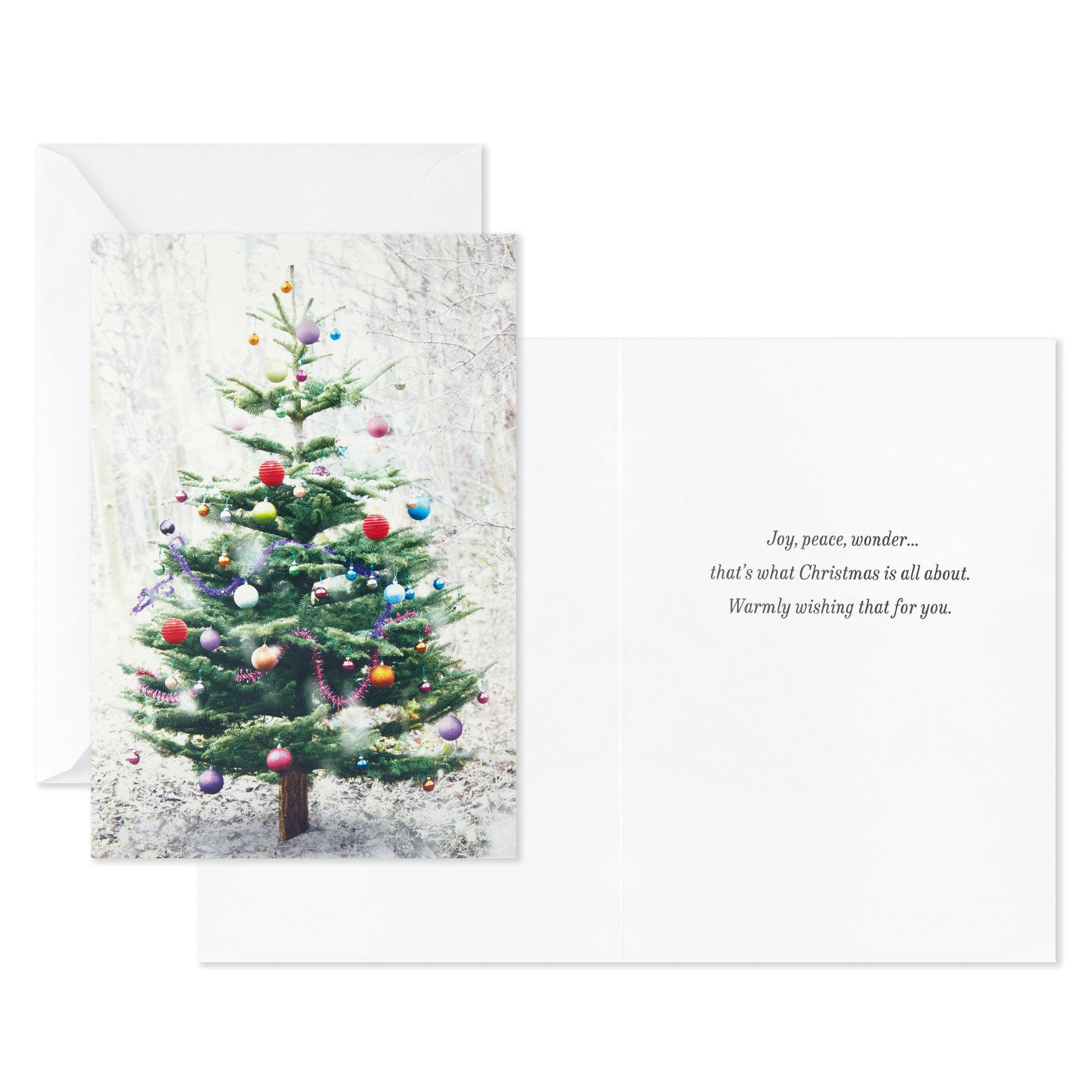 Vintage Holidays Assorted Boxed Christmas Cards Card Front with Sentiment image number 3