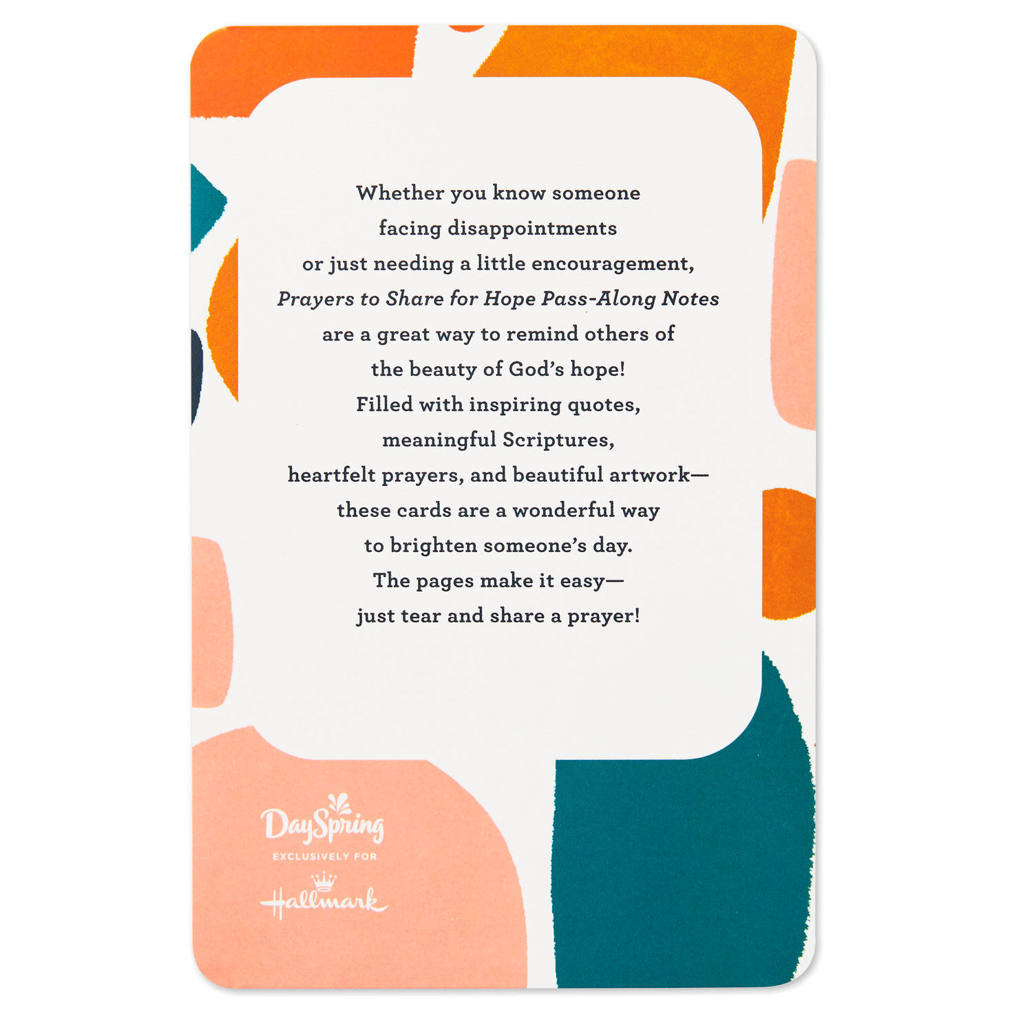 Prayers to Share: 100 Pass-Along Notes for Hope Book for only USD 9.99 | Hallmark