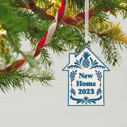 New Home 2023 Porcelain Ornament, 