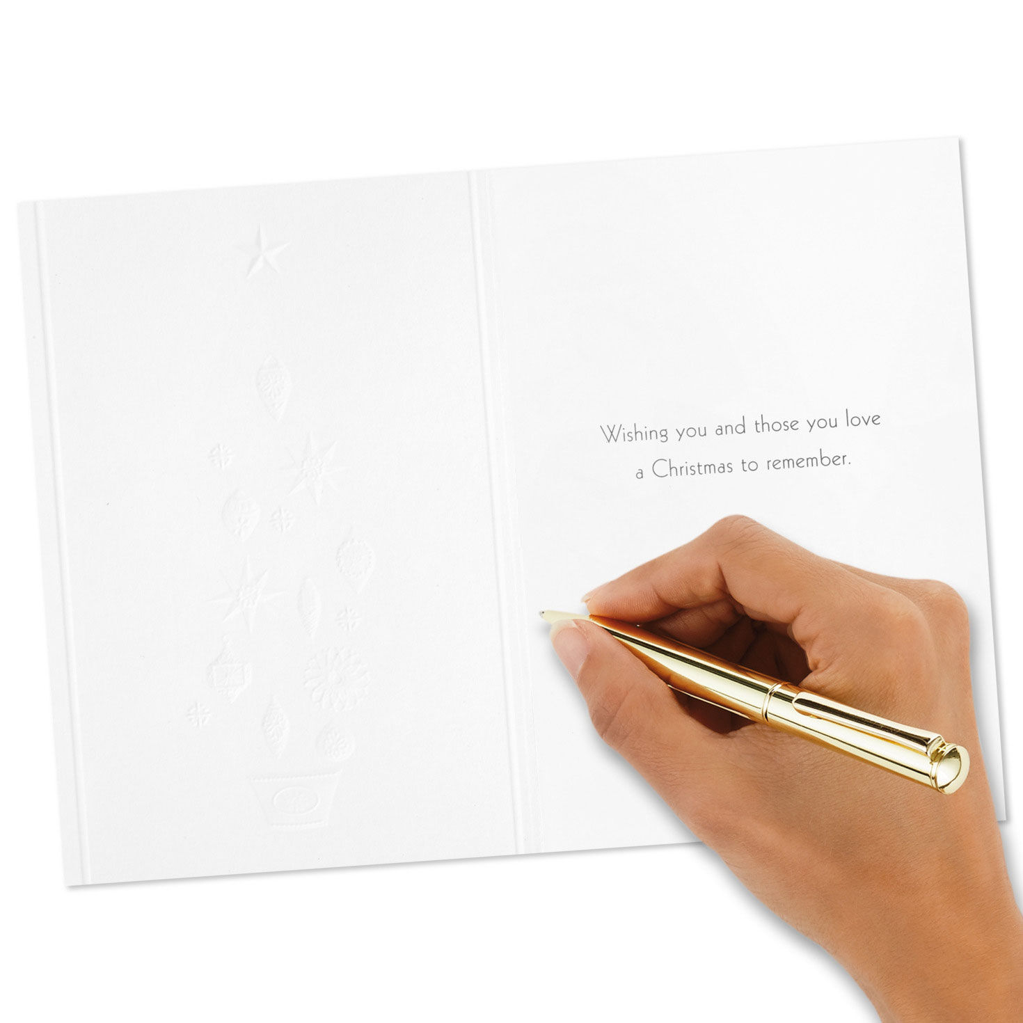 Decorated Christmas Tree Boxed Christmas Cards, Pack of 40, , large image number 6