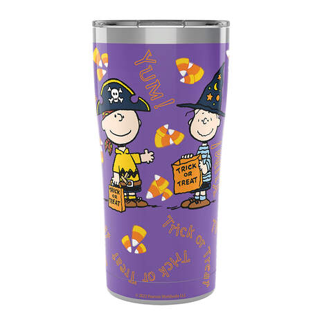 Tervis Peanuts Halloween Trick-or-Treat Stainless Steel Tumbler, 20 oz., , large