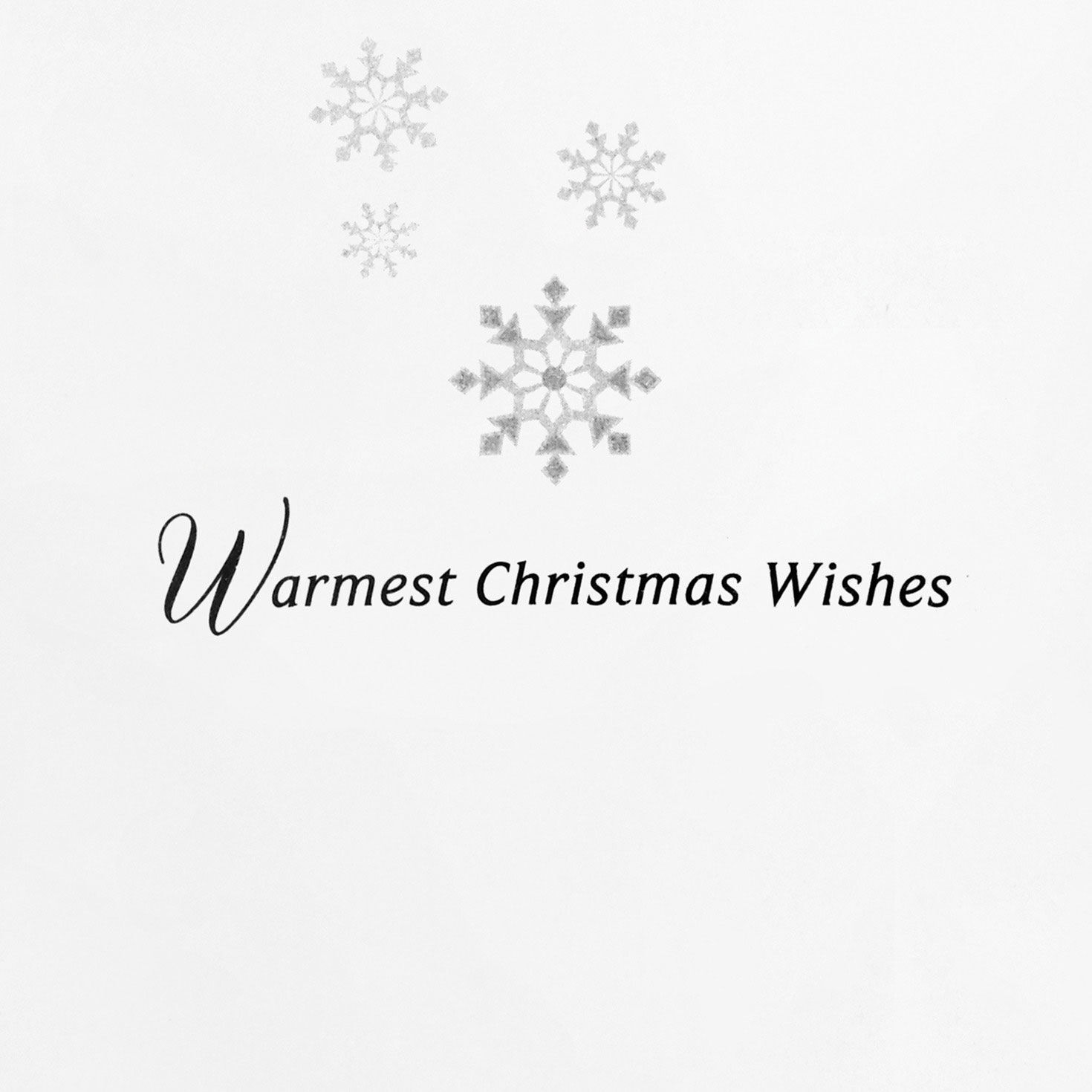 Foil Ornaments on Black Boxed Christmas Cards Pack Sentiment image number 4