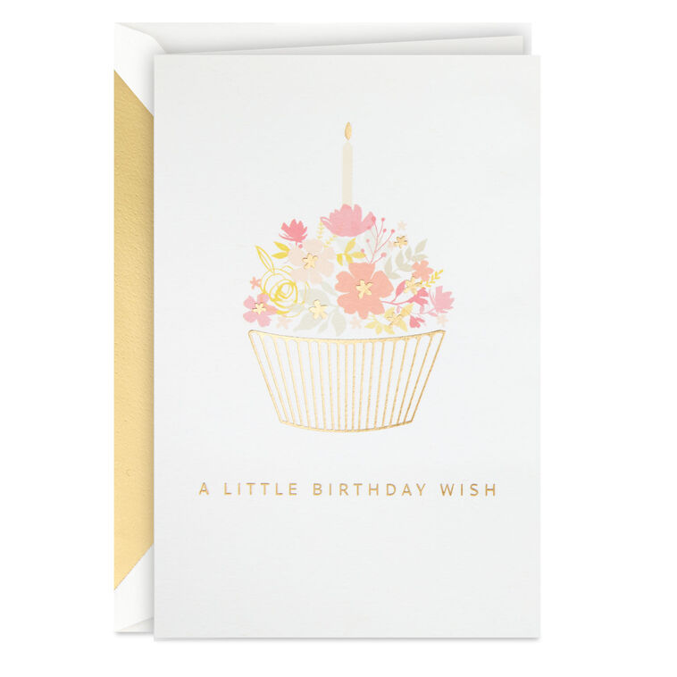 A Little Wish With Lots of Love Birthday Card