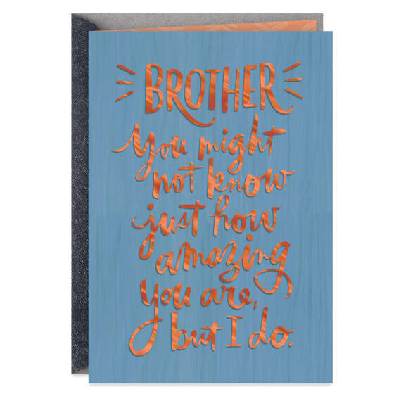 You're So Amazing Father's Day Card for Brother, , large image number 1