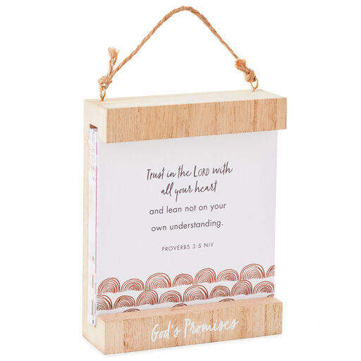 God's Promises Changeable Hanging Quote Sign, 4x5, 