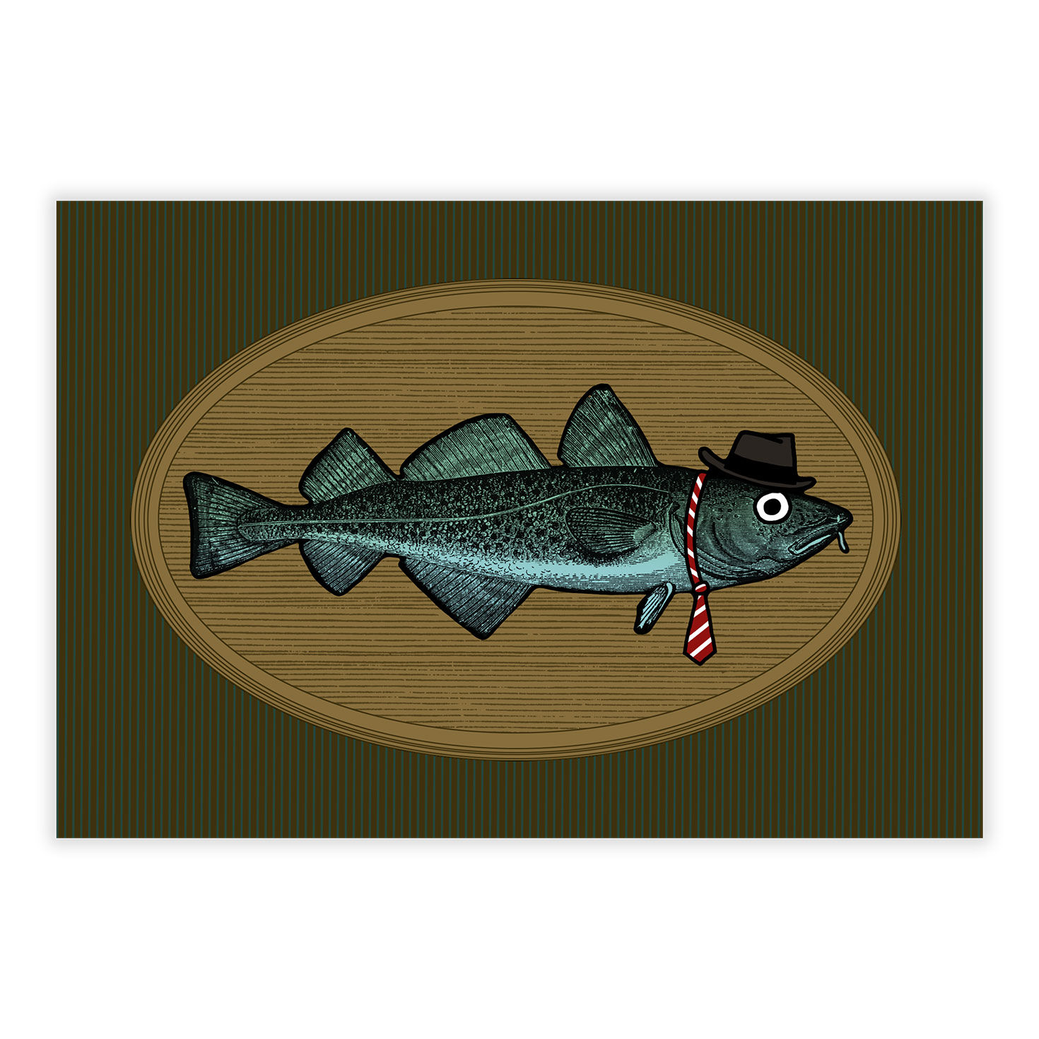 Mounted Fish Sign Funny eCard, , large image number 2