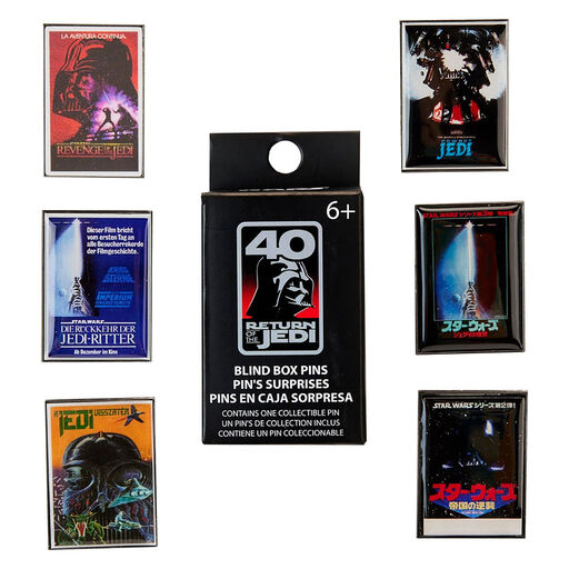 Loungefly Star Wars: Return of the Jedi 40th Anniversary Mystery Pin, 