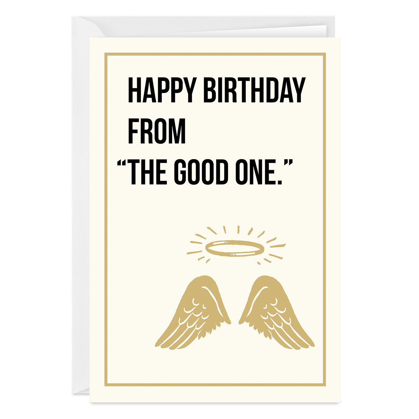 From the Good One Funny Birthday Photo Card