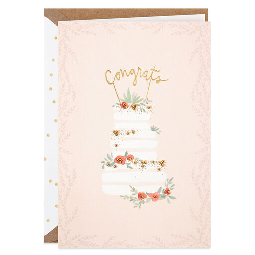 Couldn't Be Happier Bridal Shower Card, 