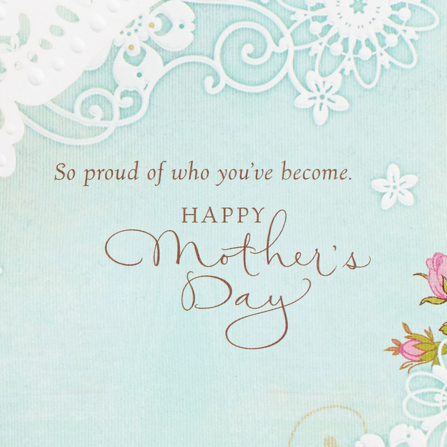 Wonderful Woman, Amazing Mom Mother's Day Card for Daughter sentiment image number 2