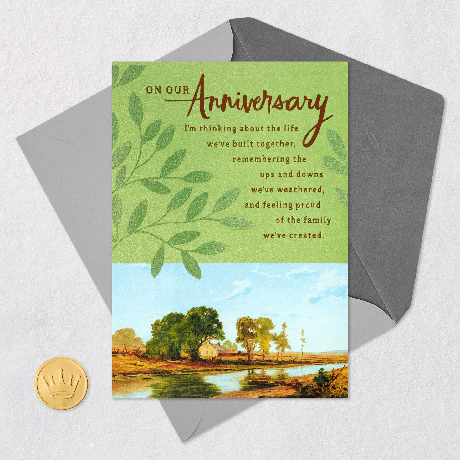 Filling My Days With Happiness Romantic Anniversary Card for Spouse for only USD 5.99 | Hallmark